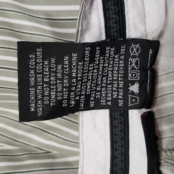 (34W) Wilson Men's Striped Flat Front Casual Shorts Vacation Leisure Travel - Picture 4 of 11